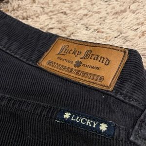 Men’s Lucky Brand Black Corduroy pants 34x32